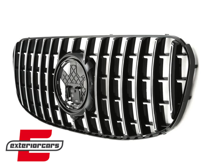 Prednja maska GT-R Panamericana dizajn (chrome) / Mercedes GLS SUV X167 Facelift (2024-), GCP-167051