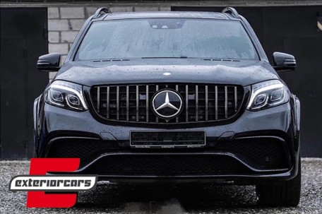 Prednja maska GT-R Panamericana dizajn (chrome) / Mercedes GLS X166 Facelift (2016-2019), GCP-166031
