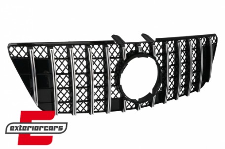 Prednja maska GT-R Panamericana dizajn (chrome) / Mercedes ML W164 Facelift (07.2008-2011), 41145