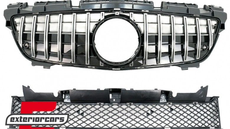 Prednja maska GT-R Panamericana dizajn (chrome) / Mercedes SLK R172 (2011-2015), GCP-172037
