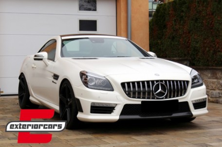 Prednja maska GT-R Panamericana dizajn (chrome) / Mercedes SLK R172 (2011-2015), GCP-172037