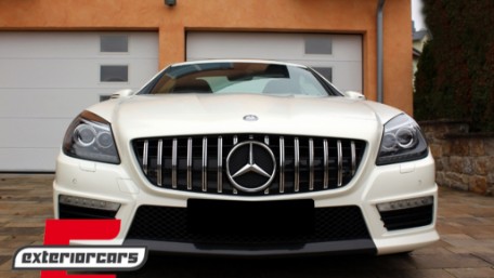 Prednja maska GT-R Panamericana dizajn (chrome) / Mercedes SLK R172 (2011-2015), GCP-172037