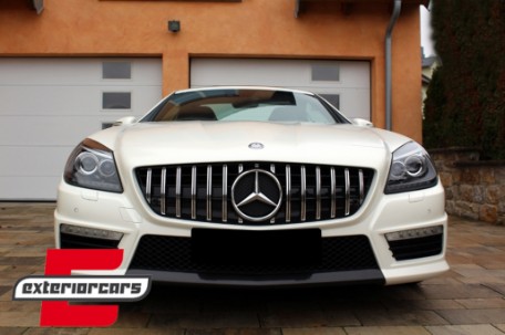 Prednja maska GT-R Panamericana dizajn (chrome) / Mercedes SLK R172 (2011-2015), GCP-172037