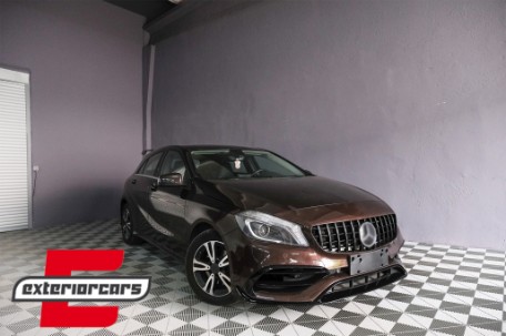 Prednja maska GT-R Panamericana dizajn (piano crna) / Mercedes A-klasa W176 Facelift (09.2015-2018), GCP-176034