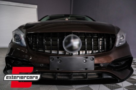 Prednja maska GT-R Panamericana dizajn (piano crna) / Mercedes A-klasa W176 Facelift (09.2015-2018), GCP-176034