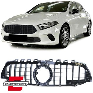 Prednja maska GT-R Panamericana dizajn (piano crna) / Mercedes A-klasa W177 Hatchback V177 Limuzina (04.2018-12.2022), 41098