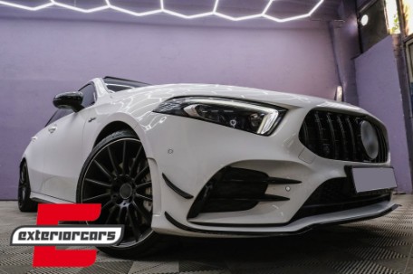 Prednja maska GT-R Panamericana dizajn (piano crna) / Mercedes A-klasa W177 Hatchback V177 Limuzina (04.2018-12.2022), GCP-177038