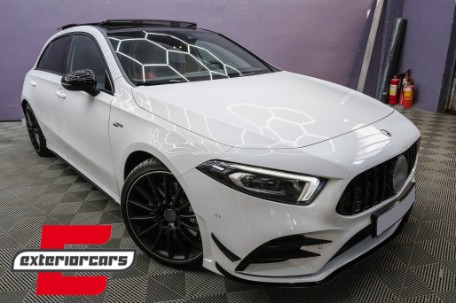 Prednja maska GT-R Panamericana dizajn (piano crna) / Mercedes A-klasa W177 Hatchback V177 Limuzina (04.2018-12.2022), GCP-177038
