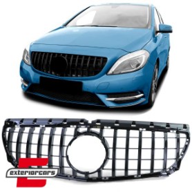 Prednja maska GT-R Panamericana dizajn (piano crna) / Mercedes B-klasa W246 (2011-2014), 41585