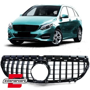 Prednja maska GT-R Panamericana dizajn (piano crna) / Mercedes B-klasa W246 (2014-2018), 41587