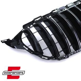 Prednja maska GT-R Panamericana dizajn (piano crna) / Mercedes C-klasa A205 C205 S205 W205 (2018-2021), 41106