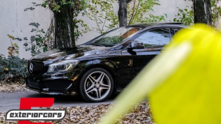 Prednja maska GT-R Panamericana dizajn (piano crna) / MERCEDES CLA C117 X117 W117 (2013-2018), 37684