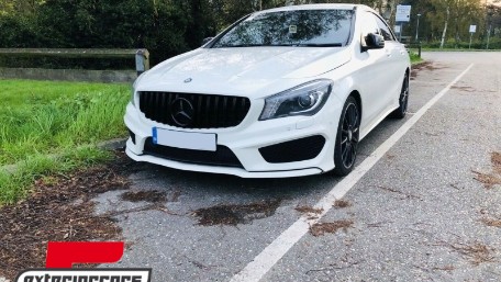 Prednja maska GT-R Panamericana dizajn (piano crna) / MERCEDES CLA C117 X117 W117 (2013-2018), 37684