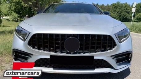 Prednja maska GT-R Panamericana dizajn (piano crna) / Mercedes CLS-klasa C257 (2018-2023), GCP-257038