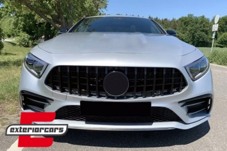 Prednja maska GT-R Panamericana dizajn (piano crna) / Mercedes CLS-klasa C257 (2018-2023), GCP-257038