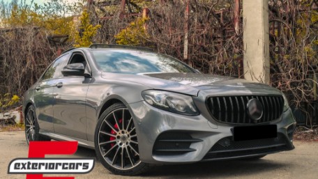 Prednja maska GT-R Panamericana dizajn (piano crna) / Mercedes E-klasa W213 S213 C238 A238 (2016-2019), 37351