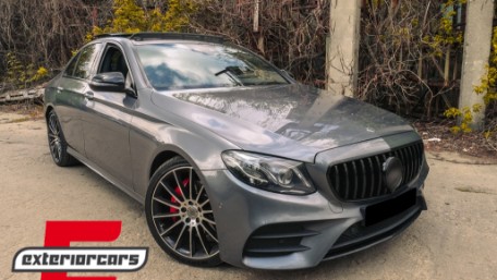 Prednja maska GT-R Panamericana dizajn (piano crna) / Mercedes E-klasa W213 S213 C238 A238 (2016-2019), 37351