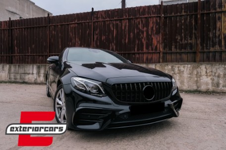 Prednja maska GT-R Panamericana dizajn (piano crna) / Mercedes E-klasa W213 S213 C238 A238 (2016-2019), 37351