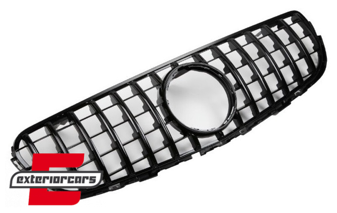 Prednja maska GT-R Panamericana dizajn (piano crna) / Mercedes GLC X253 C253 (2015-2018), GCP-253060