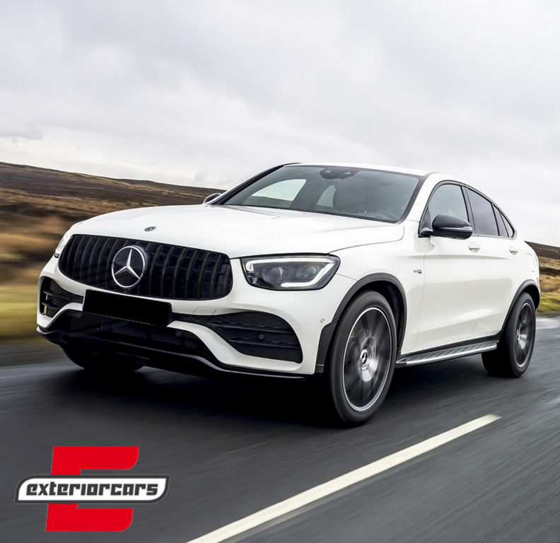Prednja maska GT-R Panamericana dizajn (piano crna) / Mercedes GLC X253 C253 Facelift (2020-2022), GCP-253044