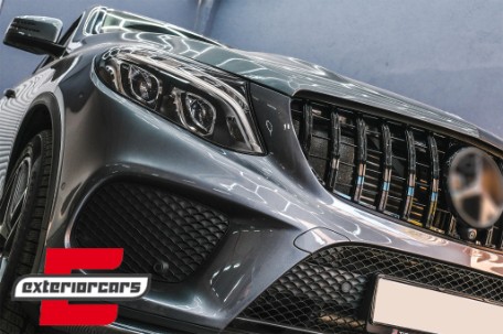 Prednja maska GT-R Panamericana dizajn (piano crna) / Mercedes GLE Coupe C292 GLE W166 SUV (2015-2018), 37354