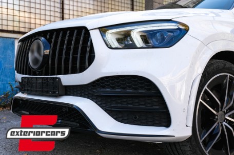 Prednja maska GT-R Panamericana dizajn (piano crna) / Mercedes GLE SUV W167 V167 GLE Coupe C167 Sport paket (2019-2023), 41120