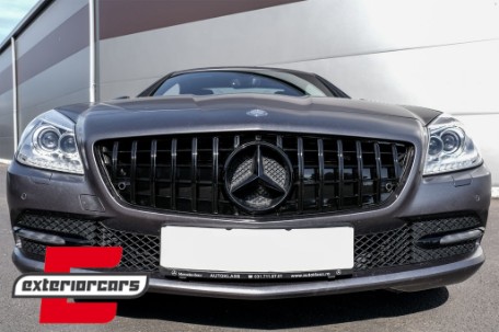 Prednja maska GT-R Panamericana dizajn (piano crna) / Mercedes SLK-klasa R172 (2011-2015), GCP-172038
