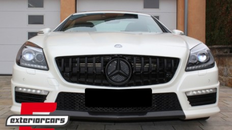 Prednja maska GT-R Panamericana dizajn (piano crna) / Mercedes SLK-klasa R172 (2011-2015), GCP-172038