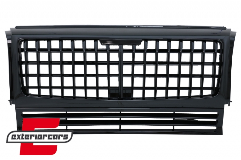 Prednja maska GT-R Panamericana Exclusive dizajn (piano crna) / Mercedes G-klasa W463 (1990-2014), FGMBW463MGTRBCN