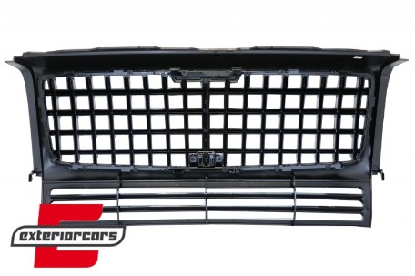 Prednja maska GT-R Panamericana Exclusive dizajn (piano crna) / Mercedes G-klasa W463 (1990-2014), FGMBW463MGTRBCN