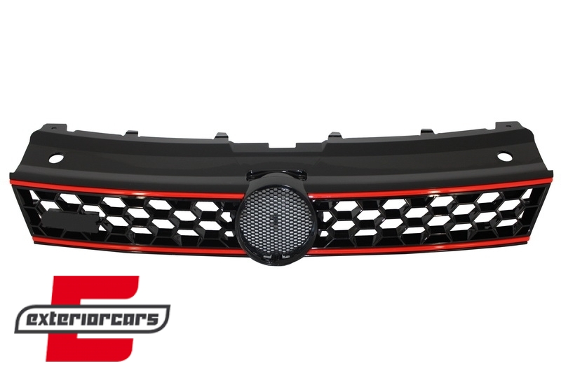 Prednja maska GTI dizajn (crna) / VW Polo 6R (2009-2014), FGVWPO6RGTI
