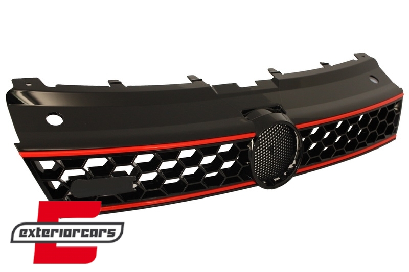 Prednja maska GTI dizajn (crna) / VW Polo 6R (2009-2014), FGVWPO6RGTI