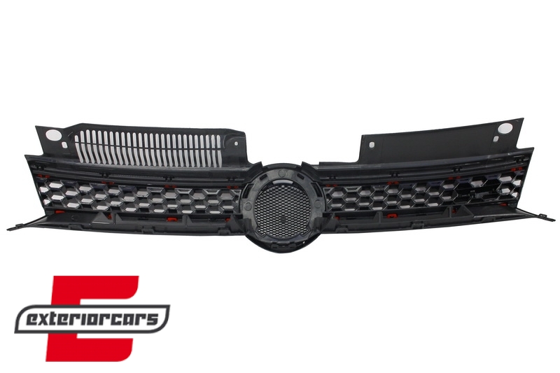 Prednja maska GTI dizajn (piano crna) / VW Golf 6 VI (2008-2012), 1L0853653SME
