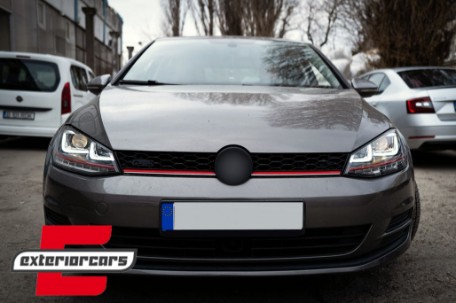 Prednja maska GTI dizajn (piano crna) / VW Golf 7 VII 5G (2013-2017), 5G0853653GME