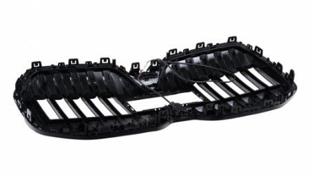 Prednja maska Iconic Glow dizajn (piano crna) / BMW Serija 7 G70 (2022-), FGBMG70LD