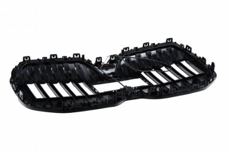 Prednja maska Iconic Glow dizajn (piano crna) / BMW Serija 7 G70 (2022-), FGBMG70LD