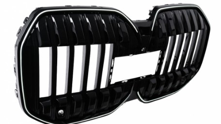 Prednja maska Iconic Glow dizajn (piano crna) / BMW Serija 7 G70 (2022-), FGBMG70LD
