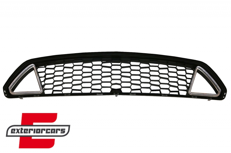 Prednja maska & LED DRL RTR dizajn (mat crna) / Ford Mustang Mk6 VI (2015-2017), FGFMU