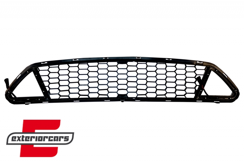 Prednja maska & LED DRL RTR dizajn (mat crna) / Ford Mustang Mk6 VI (2015-2017), FGFMU