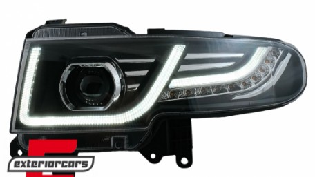Prednja maska & LED prednji farovi Dinamički žmigavci Bi-Xenon look / Toyota FJ Cruiser XJ10 (2007-2015), HLTOFJLCXJ10