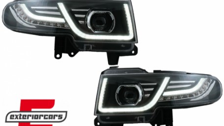 Prednja maska & LED prednji farovi Dinamički žmigavci Bi-Xenon look / Toyota FJ Cruiser XJ10 (2007-2015), HLTOFJLCXJ10