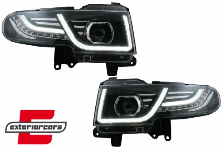 Prednja maska & LED prednji farovi Dinamički žmigavci Bi-Xenon look / Toyota FJ Cruiser XJ10 (2007-2015), HLTOFJLCXJ10