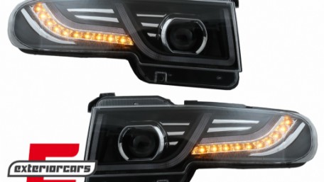 Prednja maska & LED prednji farovi Dinamički žmigavci Bi-Xenon look / Toyota FJ Cruiser XJ10 (2007-2015), HLTOFJLCXJ10