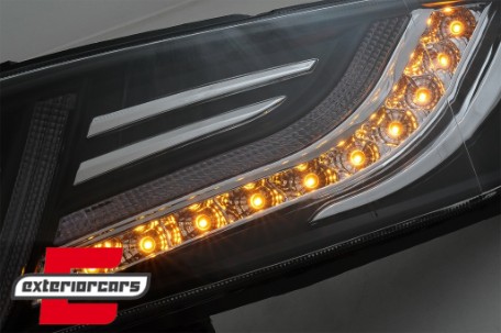 Prednja maska & LED prednji farovi Dinamički žmigavci Bi-Xenon look / Toyota FJ Cruiser XJ10 (2007-2015), HLTOFJLCXJ10