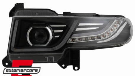 Prednja maska & LED prednji farovi Dinamički žmigavci Bi-Xenon look / Toyota FJ Cruiser XJ10 (2007-2015), HLTOFJLCXJ10
