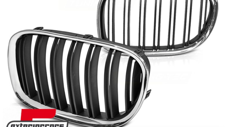 Prednja maska M-dizajn (crna/chrome) / BMW serije 7 F01 F02 F03 (2008-2015), GRBMB1
