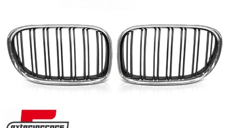 Prednja maska M-dizajn (crna/chrome) / BMW serije 7 F01 F02 F03 (2008-2015), GRBMB1