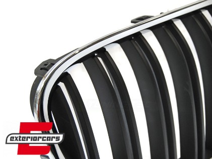 Prednja maska M-dizajn (crna/chrome) / BMW serije 7 F01 F02 F03 (2008-2015), GRBMB1