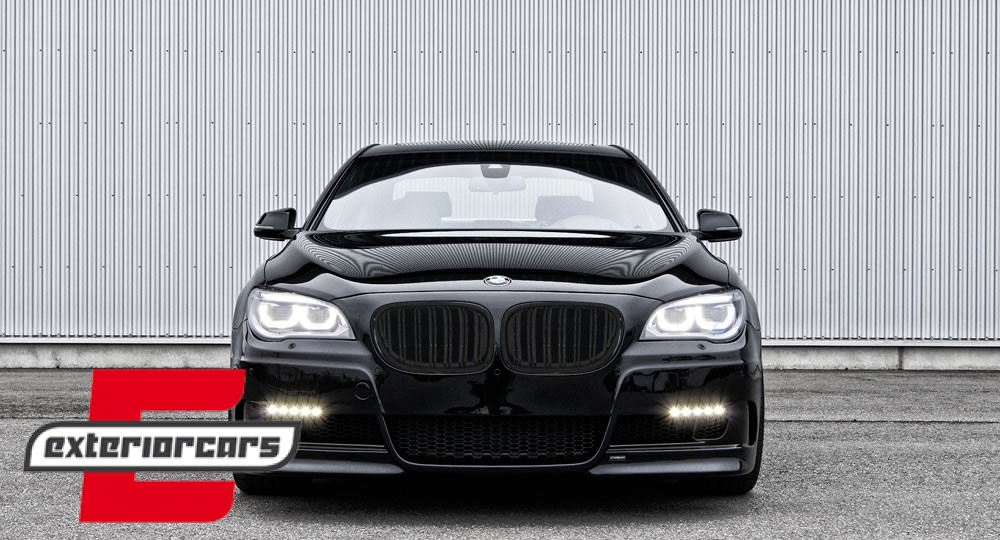 Prednja maska M-dizajn (piano crna) / BMW serije 7 F01 F02 F03 (2008-2015), GRBMB0