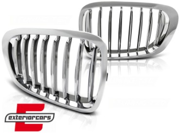 Prednja maska M-Performance dizajn (chrome/crna) / BMW serije 3 E46 Coupe Cabrio (1999-02.2003), 43446